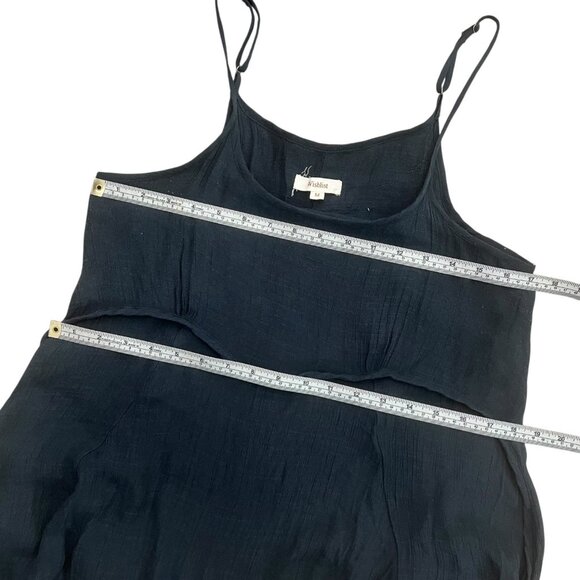 Wishlist Gauzy Midi Dress Navy Size‎ Medium Boho Whimsygoth Witchy - Picture 9 of 10